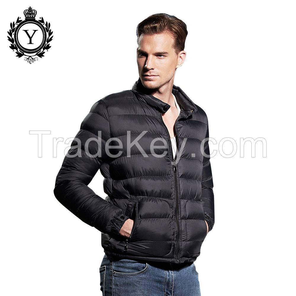 2016 COUTUDI hot sale windbreaker lightweight waterproof winter men goose down filled jacket