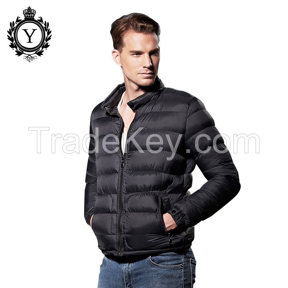 2016 COUTUDI hot sale windbreaker lightweight waterproof winter men goose down filled jacket