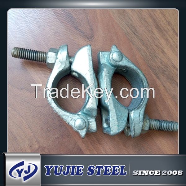 Factory price supplied anti-corrosion BS1139 coupler in construction