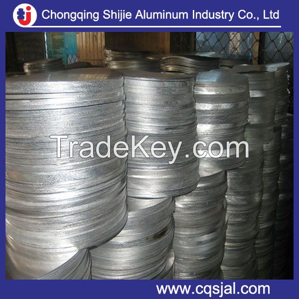 aluminum circle / disc sheet for cookware / traffic sign plate