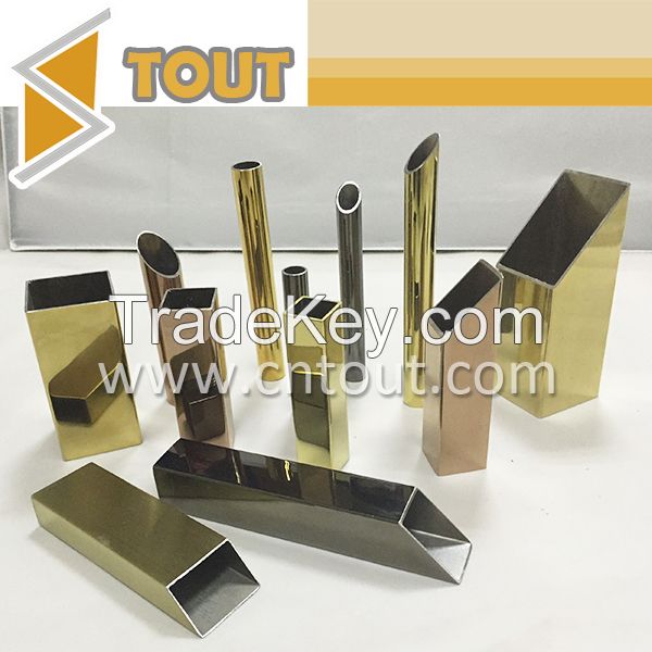 stainless steel decorative tube