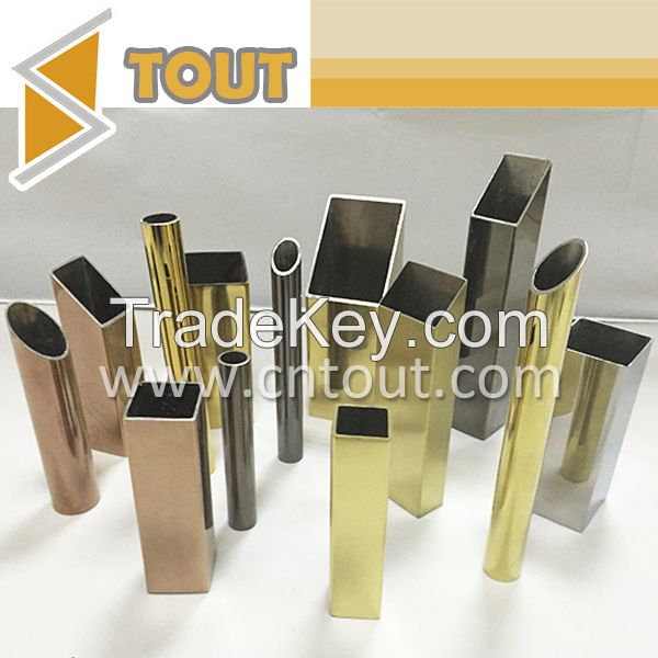 304, 316 Stainless Steel Decorative Tube For Hotel And Room Decorative