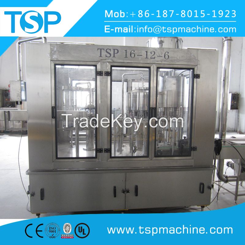 High quality 3 in 1 monoblock small bottling machine for water