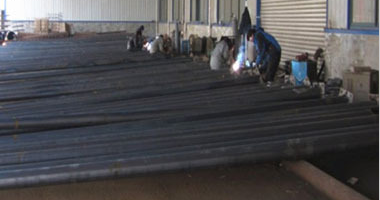 Conical welding pipe without galvanized