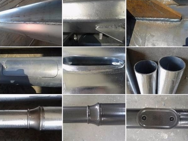 Conical welding pipe without galvanized