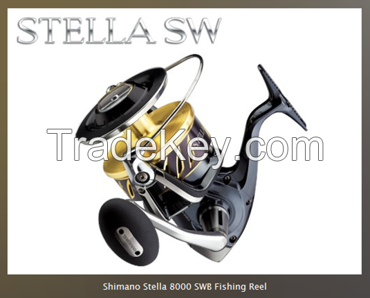 New Shi-mano Stella 8000 SWB Fishing Reel