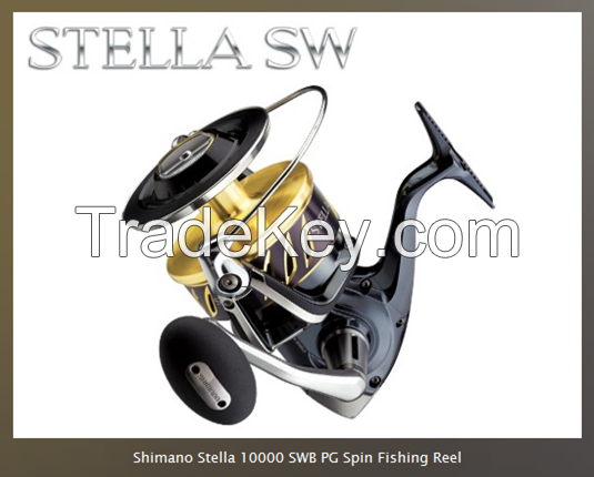 New Shi-mano Stella 10000 SWB PG Spin Fishing Reel
