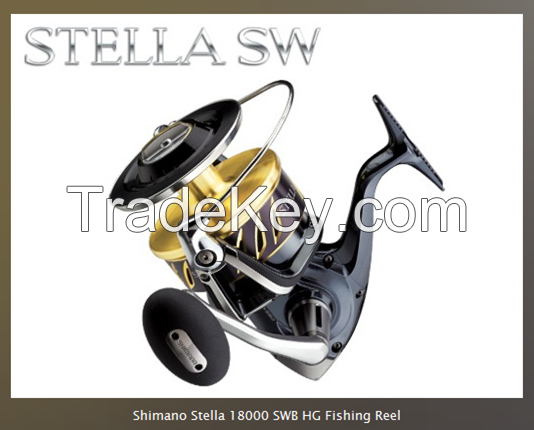 New Shi-mano Stella 18000 SWB HG Spin Fishing Reel