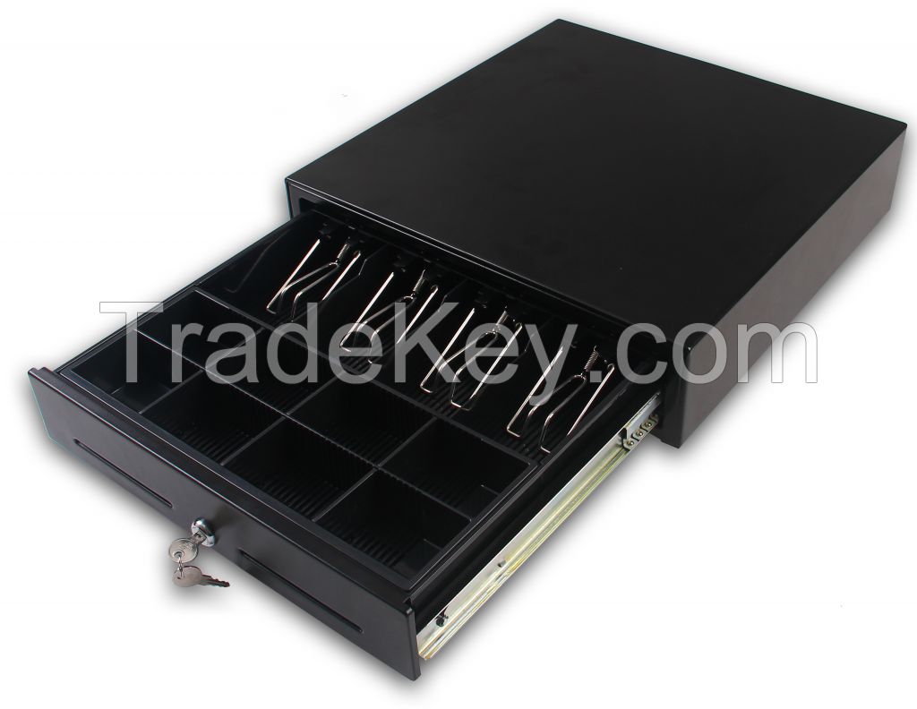 HEAVY DUTY SLIDE SERIES;Electronic CASH DRAWERS.