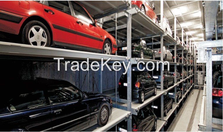 Stacker type parking equipment