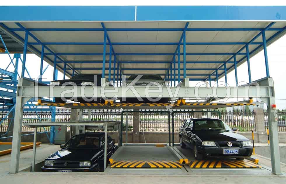 Pit type parking equipment Simple lifting parking equipment