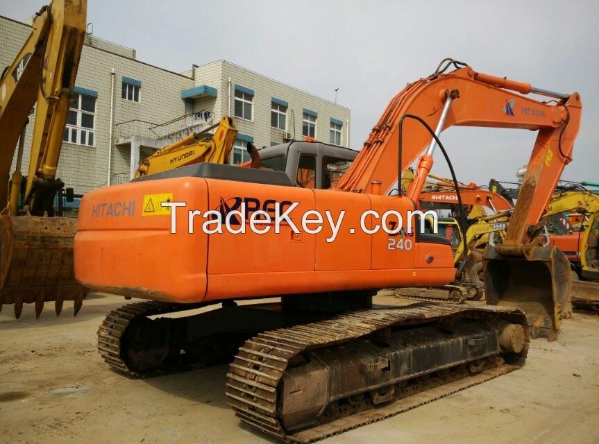 Used HITACHI ZX240LC Crawler Excavator 