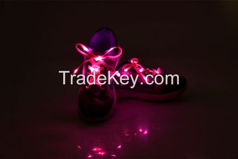 LED light up shoelace