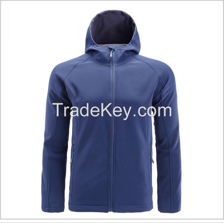 2016 high quality outdoor men's softshell jacket