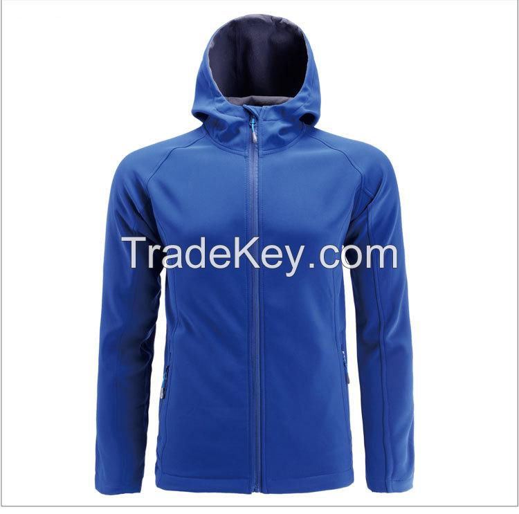 2016 high quality outdoor men's softshell jacket