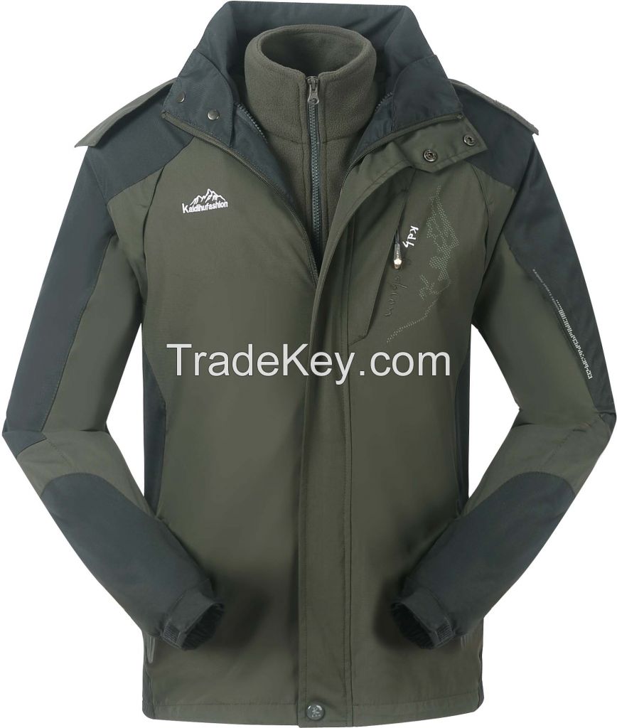 2015 new style men winter Jackets with hood