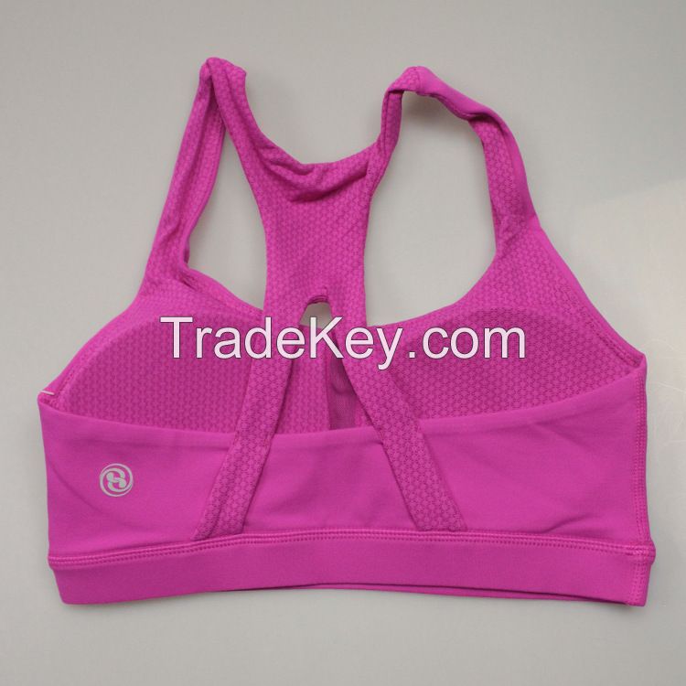 High quality women sport underwear bra fitness yoga wear