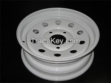 Modular Trailer Wheel Best Price 15*6inch White Rim