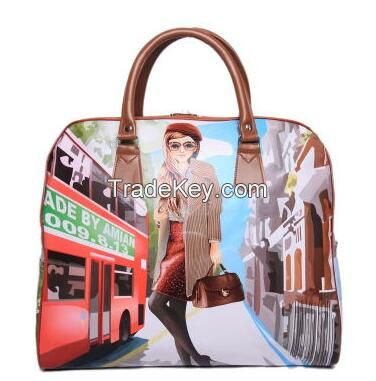 2016 new design of pu duffle bag cheaper bag travel bag sports bag