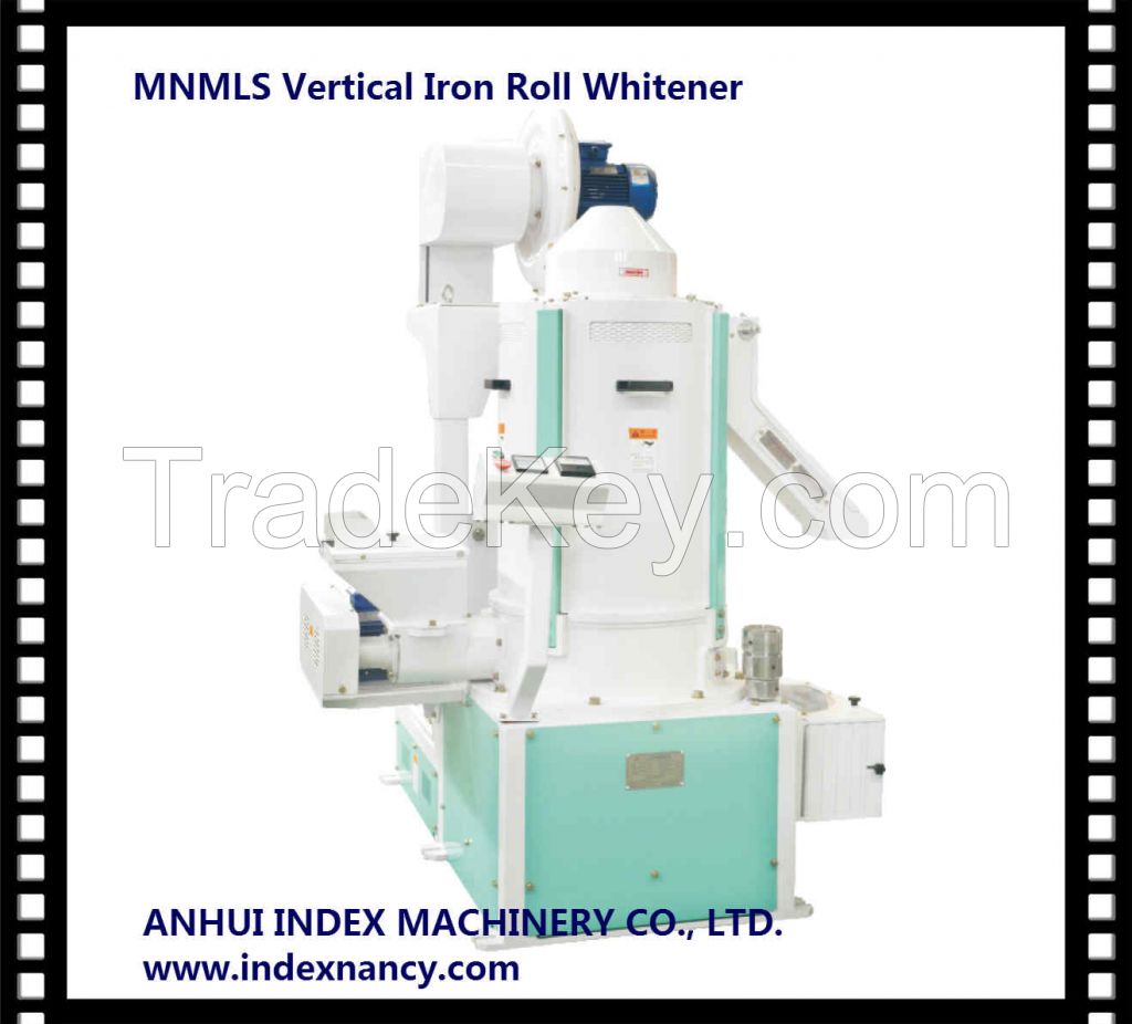 Rice Mill Machinery MNMLS Vertical Iron Roll Whitener Brand