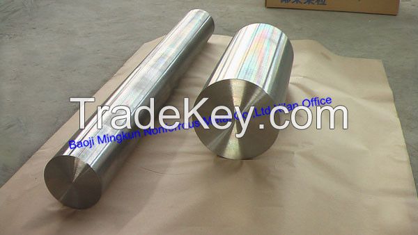 Grade1, 2, 5, 6, 7, 9, 12, 23 titanium alloy forged bar