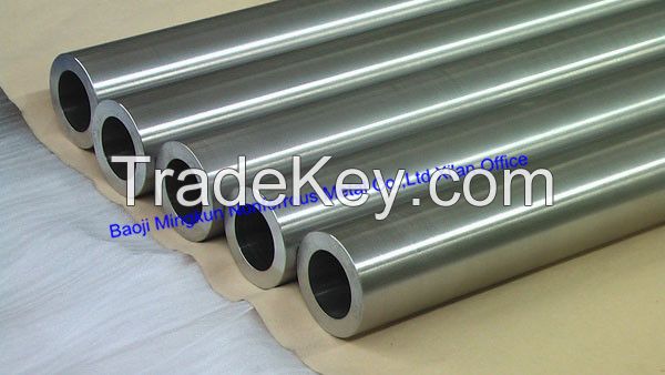 ASTM B861, ASTM B338 titanium and titanium alloy seamless China tubes, pipes