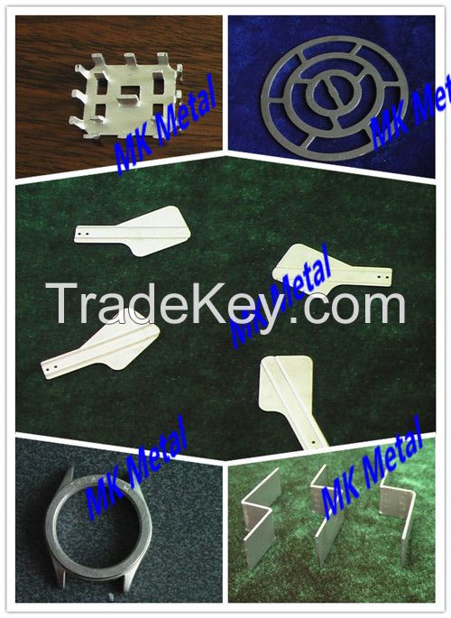 Grade1, 2, 5, 9 customized titanium stamping parts China supplier