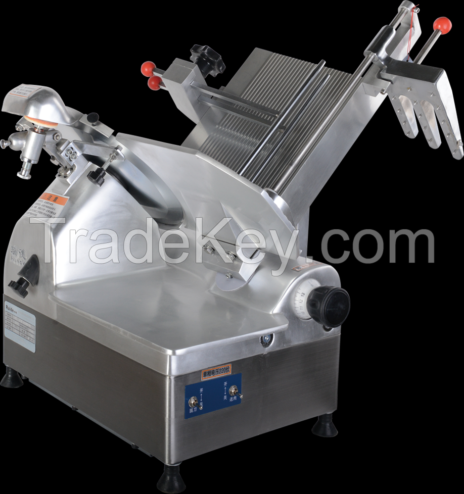 Fully automatic frozen meat slicer for comercial