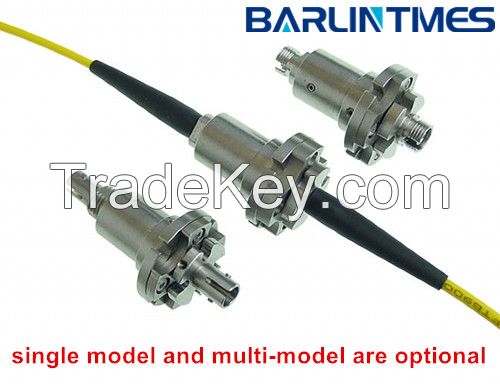 Fiber optical rotary joint with single channel design for radar, antenna from Barlin Times.
