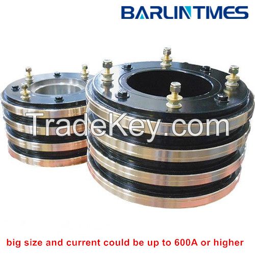 Carbon brush slip ring with big current and size from Barlin Times