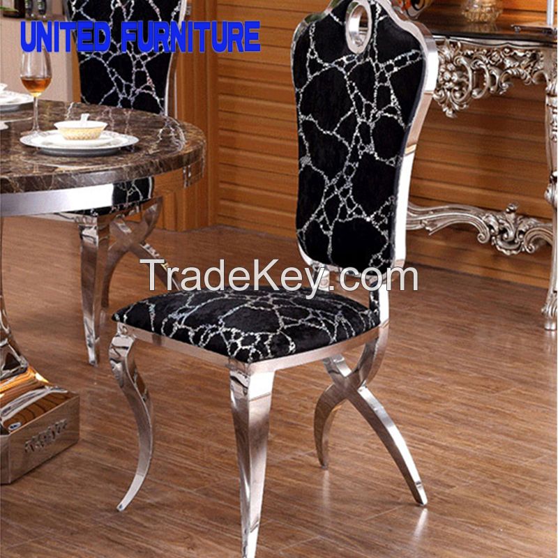 A elegant dining chair which design to be a wearing cheongsam elegant