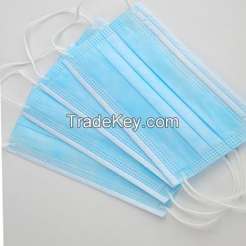 Non-woven Surgical Face Mask disposable with tie-on BFE>99%