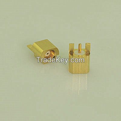 mcx female connectors for pcb mount 