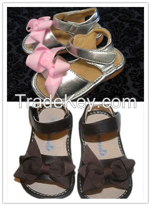 Most Fashion Ruffle Baby Squeaky Shoes, High Quality Squeaky Shoes