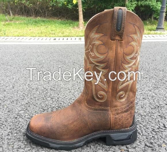 Popular High Quality Cowboy Western Riding Boots 