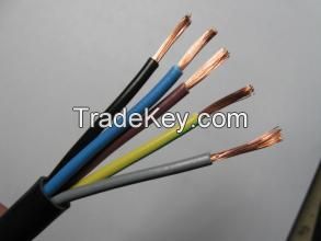 PVC Sheathed Flexible Control Cable, XLPE Insulated, Copper Conductor, Braiding Shielded