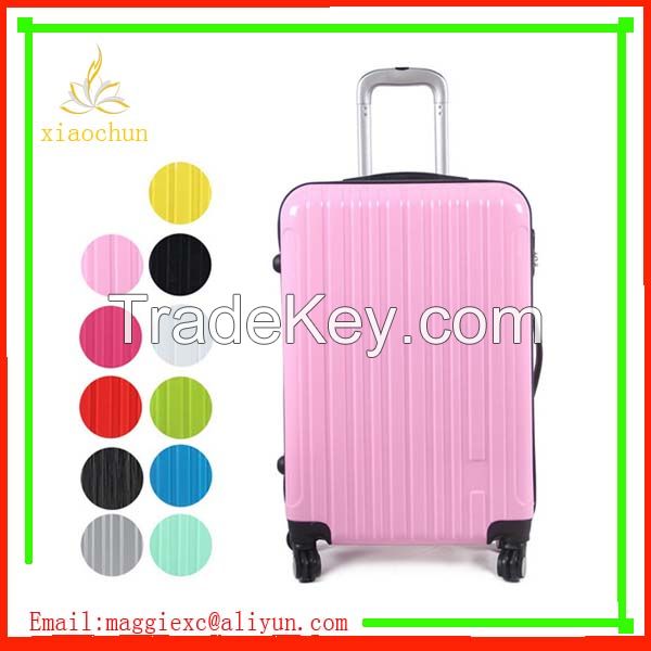 3pcs Luggage Travel Set Bag Abs Trolley Hard Shell Suitcase Tsa Lock