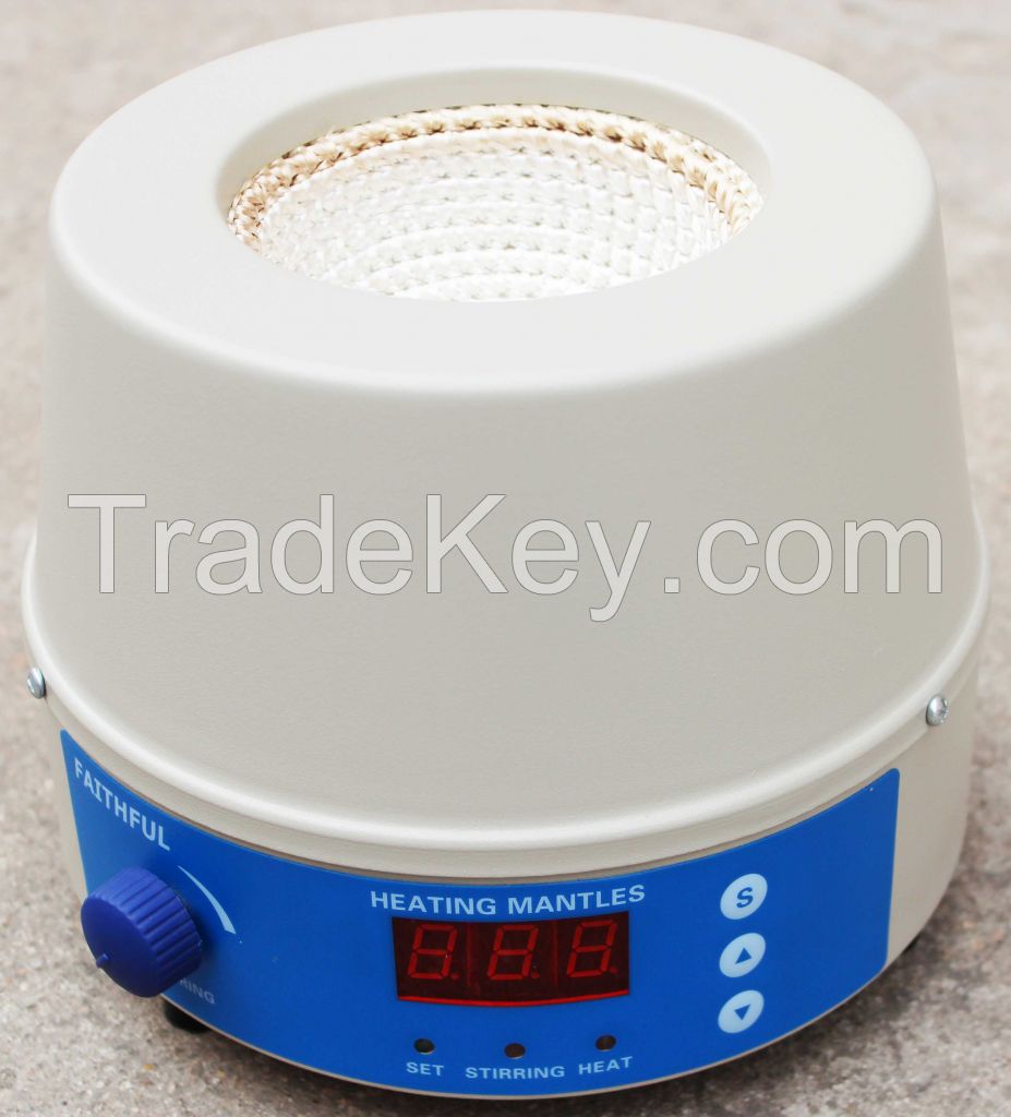 Digital & magnetic Stirring Heating Mantle