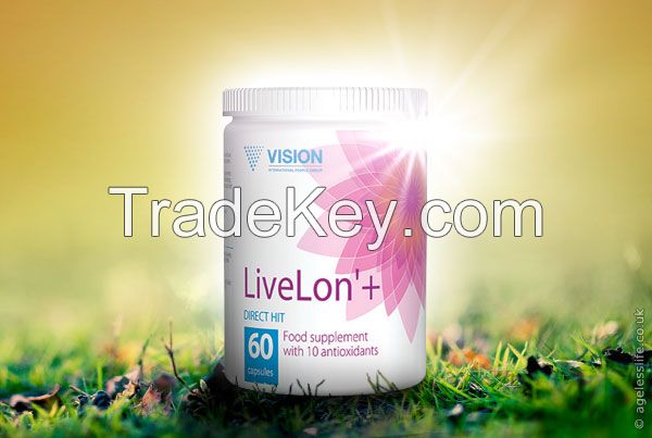 LiveLon - anti-aging complex, 10 of the most expensive and powerful natural antioxidant in the world of anti-aging