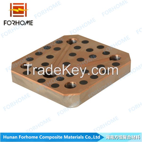 Bimetal Bronze/Brass/Copper Alloy Steel Self-lubricating Clad Sliding Plate