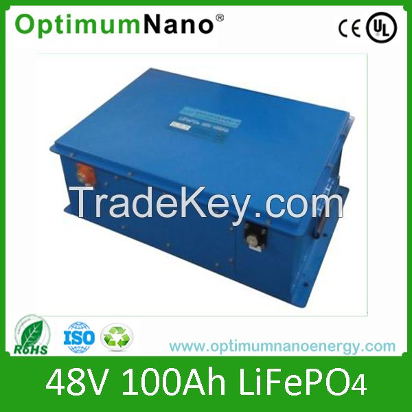 48V 100AH lithium ion battery for solar system