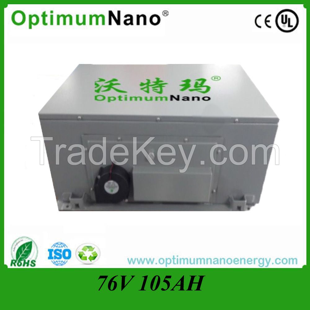 72v 150ah lithium ion battery for electric vehilce