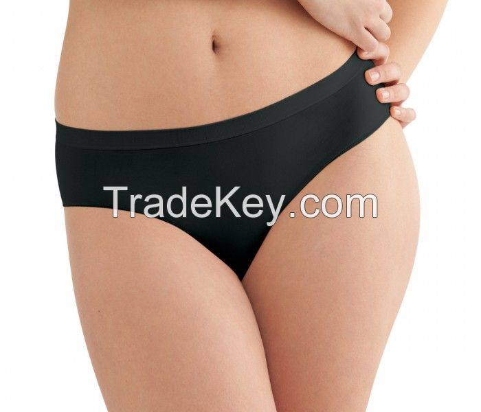 Elegant Black Seamless Womenâ€™s Panty