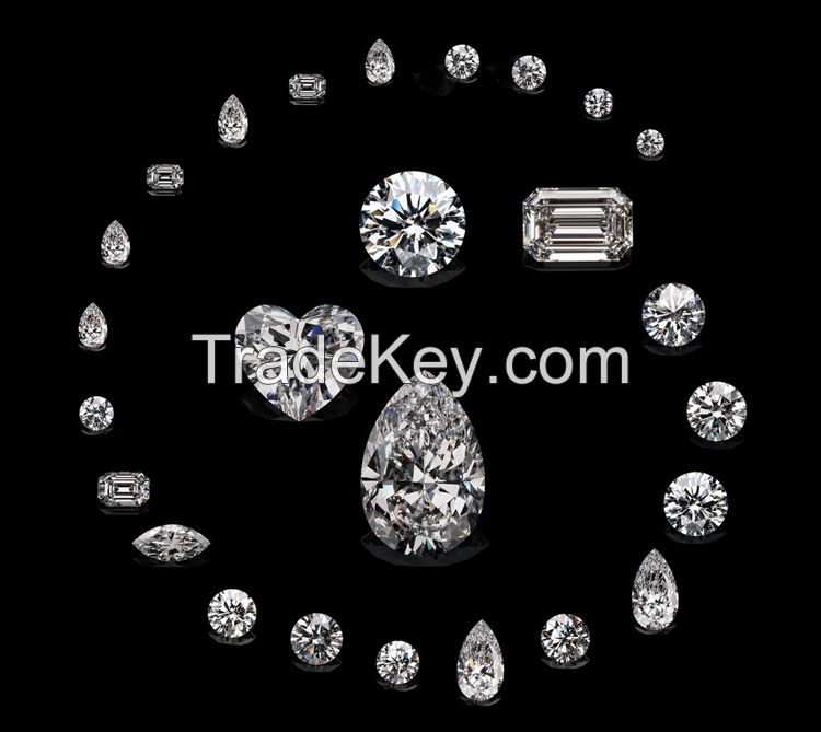 Full White G/H Colour Fancy Cut Moissanite Diamond or Gemstone