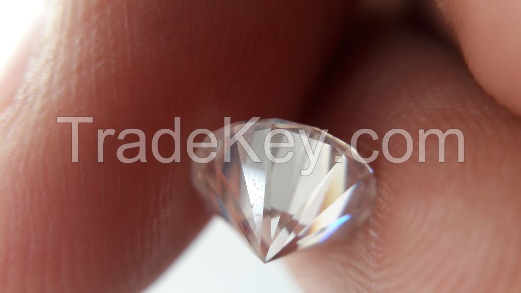 Loose Round Brilliant White  Moissanite Diamond 