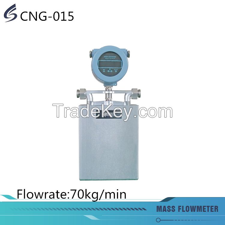 Mass flowmeter with flow rate 70kg/min