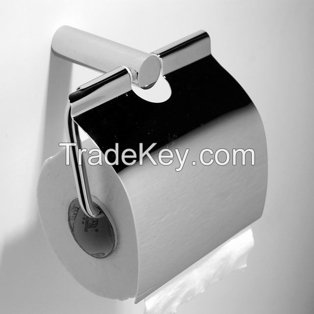 Tissue paper holder brass chromed Luxury bathroom accessories