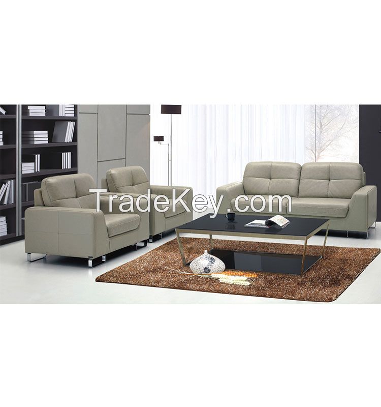 Living Room Office Modern design leather set sectional sofa