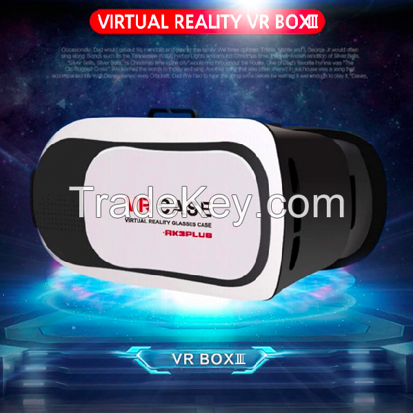 VR Box 3,Virtual Reality glass case,Virtual 3D Movie Box 3,VR Case 3,Portable TVs,3D Movie Box 3