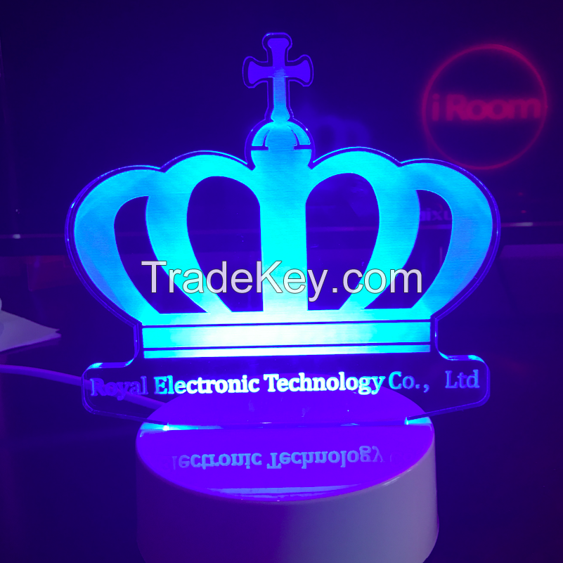 3D LED light, Advertising lamp, Electric Signs, 3D logo LED light,LED advertising light.